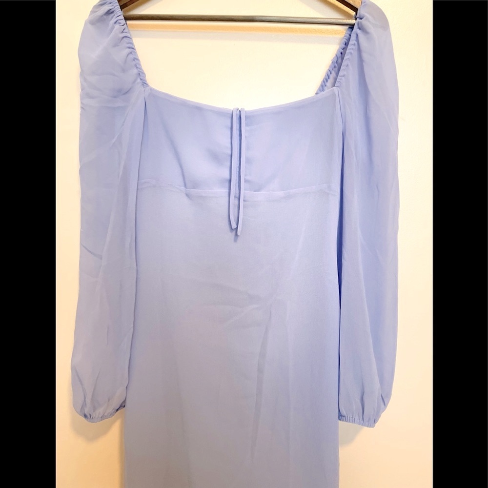 Aritzia Wilfred Jacqueline Dress Soft Iris - Picture 8 of 11